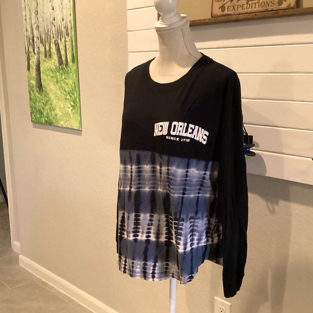 Basix Of America,women New Orleans long sleeve T-Shirt